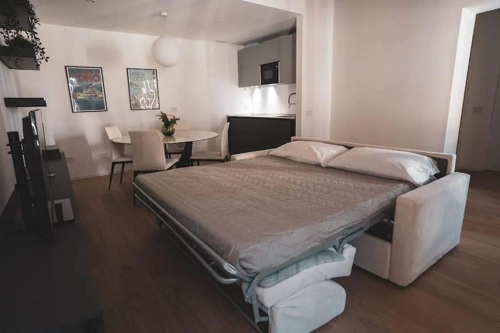 Modern Apartment Lungolago Di 科莫 意大利